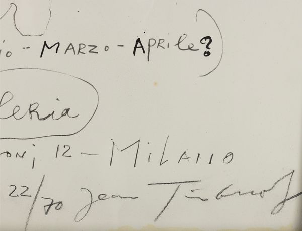 Jean Tinguely : Senza titolo (Sette & Baluba)  - Asta Selected Prints - Associazione Nazionale - Case d'Asta italiane