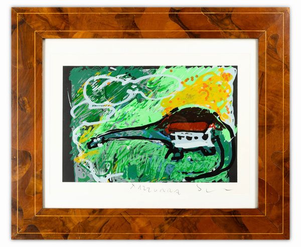 MARIO SCHIFANO : Senza titolo  - Asta Selected Prints - Associazione Nazionale - Case d'Asta italiane