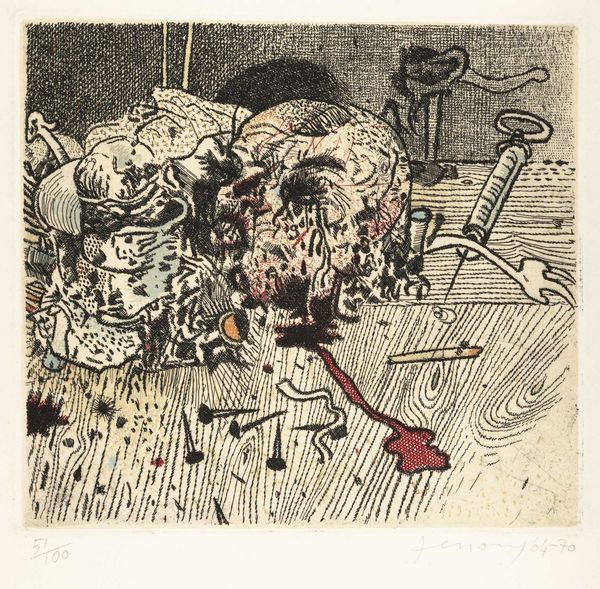 Gianfranco Ferroni : Senza titolo  - Asta Selected Prints - Associazione Nazionale - Case d'Asta italiane