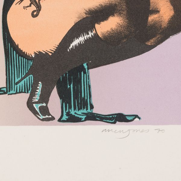 ALLEN JONES : Right Handed Lady  - Asta Selected Prints - Associazione Nazionale - Case d'Asta italiane
