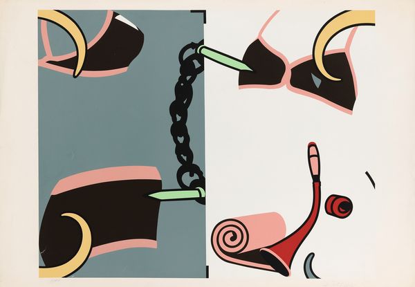 Hervé Telemaque : Senza titolo  - Asta Selected Prints - Associazione Nazionale - Case d'Asta italiane