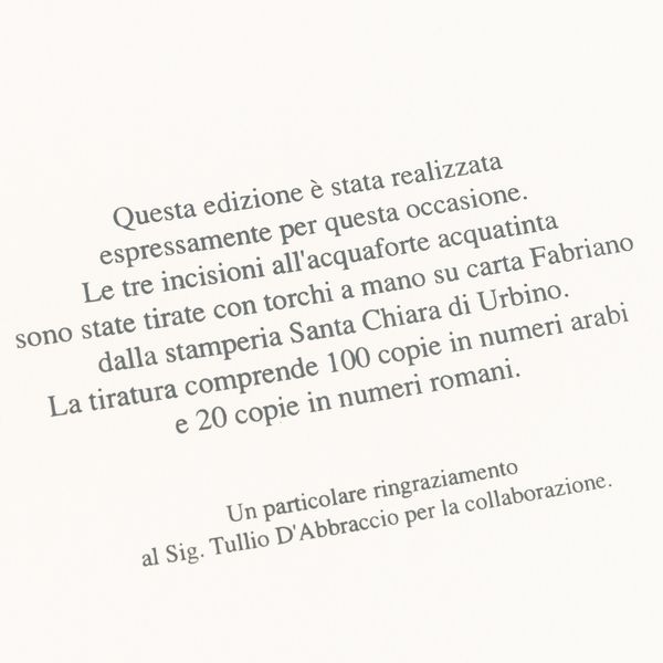 OMAR GALLIANI : Luci e santi  - Asta Selected Prints - Associazione Nazionale - Case d'Asta italiane