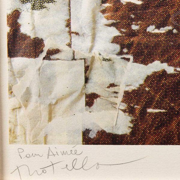 MIMMO ROTELLA : Mmoire de la Libert  - Asta Selected Prints - Associazione Nazionale - Case d'Asta italiane