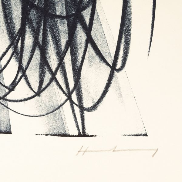 HANS HARTUNG : L 1973-17  - Asta Selected Prints - Associazione Nazionale - Case d'Asta italiane