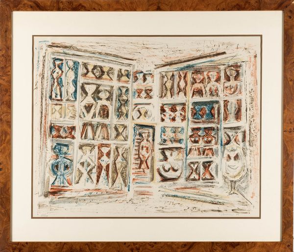Massimo Campigli : Finestre  - Asta Selected Prints - Associazione Nazionale - Case d'Asta italiane