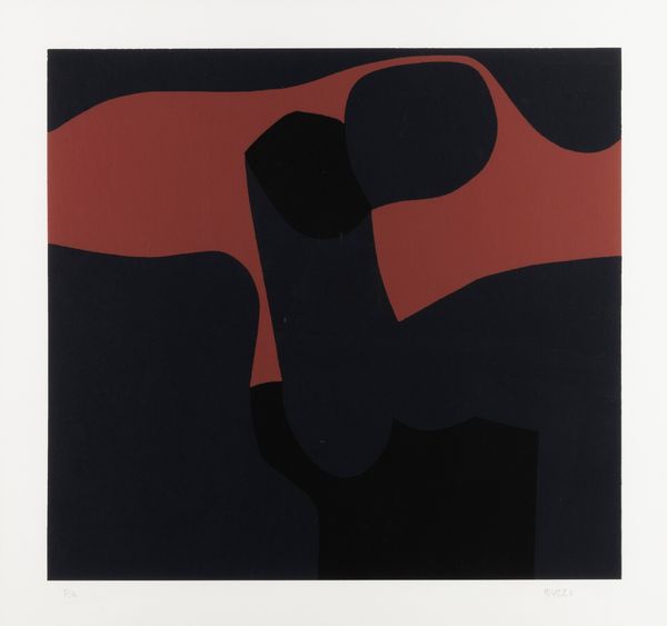Alberto Burri : Serigrafia 16  - Asta Selected Prints - Associazione Nazionale - Case d'Asta italiane