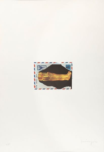 Claudio Parmiggiani : Senza titolo  - Asta Selected Prints - Associazione Nazionale - Case d'Asta italiane