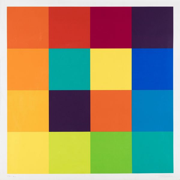 Richard Paul Lohse : Senza titolo  - Asta Selected Prints - Associazione Nazionale - Case d'Asta italiane