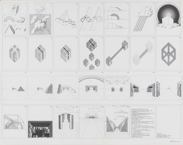 SUPERSTUDIO GROUP : Lotto composto da 3 grafiche  - Asta Selected Prints - Associazione Nazionale - Case d'Asta italiane