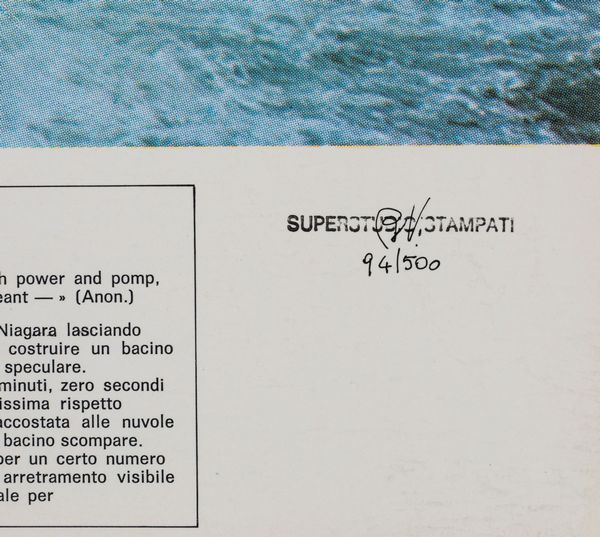 SUPERSTUDIO GROUP : Lotto composto da 3 grafiche  - Asta Selected Prints - Associazione Nazionale - Case d'Asta italiane