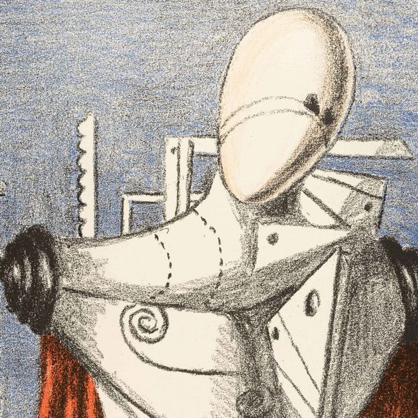Giorgio de Chirico : Il trovatore solitario  - Asta Selected Prints - Associazione Nazionale - Case d'Asta italiane