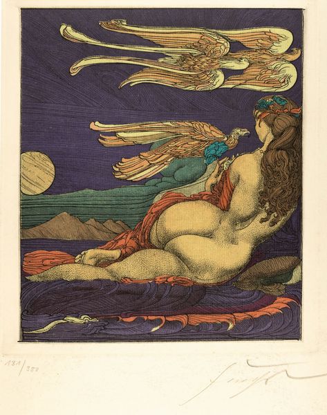 ERNST FUCHS : Bachnymphe  - Asta Selected Prints - Associazione Nazionale - Case d'Asta italiane