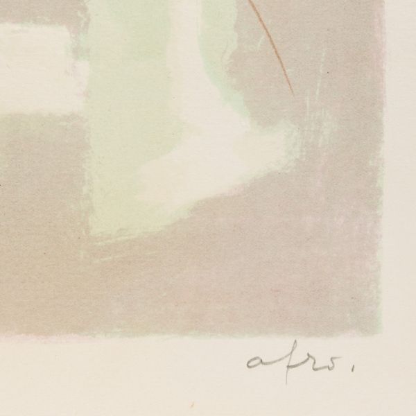 AFRO BASALDELLA : Senza titolo  - Asta Selected Prints - Associazione Nazionale - Case d'Asta italiane