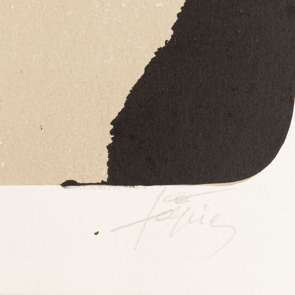 Antoni Tapies : Senza titolo  - Asta Selected Prints - Associazione Nazionale - Case d'Asta italiane