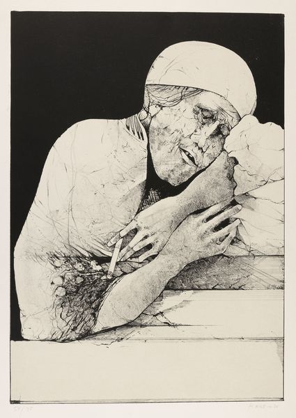 Karl Plattner : La fumatrice  - Asta Selected Prints - Associazione Nazionale - Case d'Asta italiane