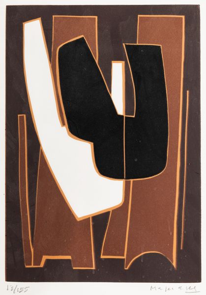 Alberto Magnelli : La passeggiata  - Asta Selected Prints - Associazione Nazionale - Case d'Asta italiane