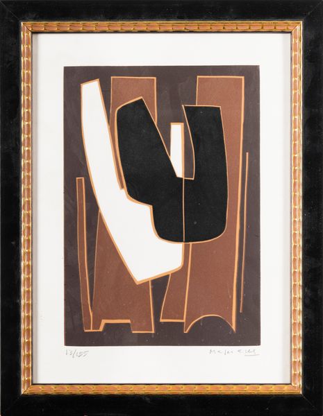 Alberto Magnelli : La passeggiata  - Asta Selected Prints - Associazione Nazionale - Case d'Asta italiane