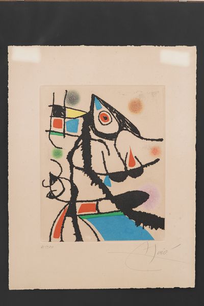 Joan Mirò : Le criquet II  - Asta Selected Prints - Associazione Nazionale - Case d'Asta italiane