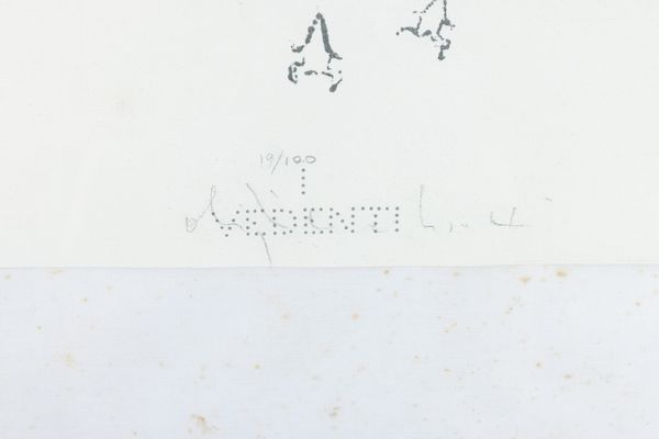 ALIGHIERO BOETTI : Le infinite possibilit di esistere  - Asta Selected Prints - Associazione Nazionale - Case d'Asta italiane