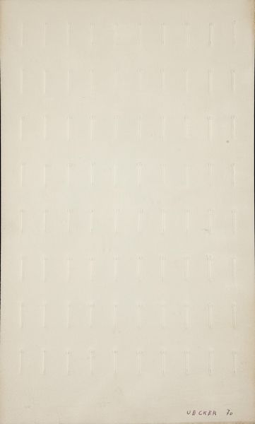 Günther Uecker : Senza titolo  - Asta Selected Prints - Associazione Nazionale - Case d'Asta italiane