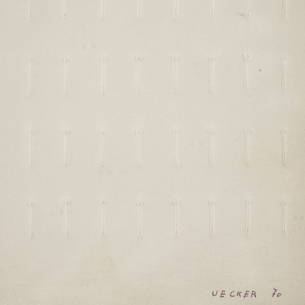 Günther Uecker : Senza titolo  - Asta Selected Prints - Associazione Nazionale - Case d'Asta italiane