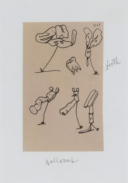 Claes Oldenburg : Metamorphic mouse heads and tooth as ballons, New Haven  - Asta Selected Prints - Associazione Nazionale - Case d'Asta italiane