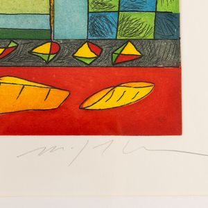 Mimmo Paladino : Matematica  - Asta Selected Prints - Associazione Nazionale - Case d'Asta italiane