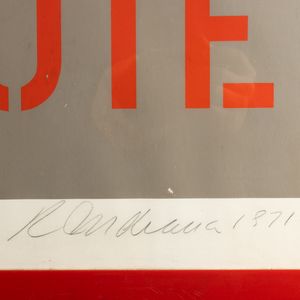 Robert Indiana : Terre Haute  - Asta Selected Prints - Associazione Nazionale - Case d'Asta italiane