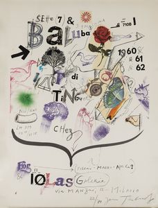 Jean Tinguely - Senza titolo (Sette & Baluba)