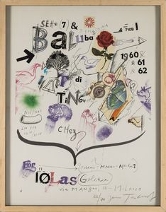 Jean Tinguely : Senza titolo (Sette & Baluba)  - Asta Selected Prints - Associazione Nazionale - Case d'Asta italiane