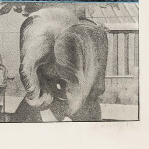 JACQUES MONORY : Prudence 2  - Asta Selected Prints - Associazione Nazionale - Case d'Asta italiane