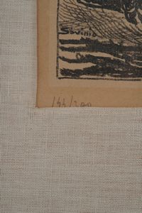 Alberto Savinio : Amore - Psiche (da La Nostra Anima)  - Asta Selected Prints - Associazione Nazionale - Case d'Asta italiane