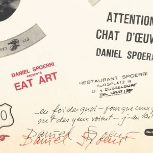 Daniel Spoerri : Senza titolo  - Asta Selected Prints - Associazione Nazionale - Case d'Asta italiane