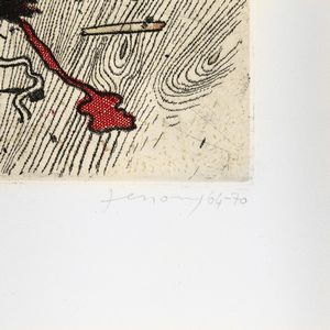 Gianfranco Ferroni : Senza titolo  - Asta Selected Prints - Associazione Nazionale - Case d'Asta italiane