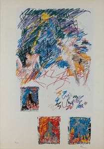 MARIO SCHIFANO - Senza titolo