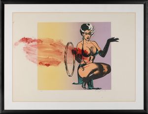 ALLEN JONES : Right Handed Lady  - Asta Selected Prints - Associazione Nazionale - Case d'Asta italiane