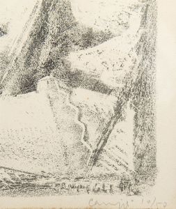 Massimo Campigli : Ragazza  - Asta Selected Prints - Associazione Nazionale - Case d'Asta italiane