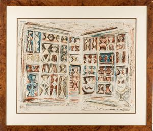 Massimo Campigli : Finestre  - Asta Selected Prints - Associazione Nazionale - Case d'Asta italiane