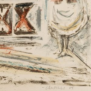 Massimo Campigli : Finestre  - Asta Selected Prints - Associazione Nazionale - Case d'Asta italiane