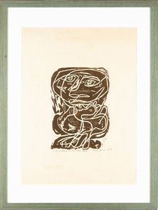 ASGER JORN : Infirmire enceinte  - Asta Selected Prints - Associazione Nazionale - Case d'Asta italiane