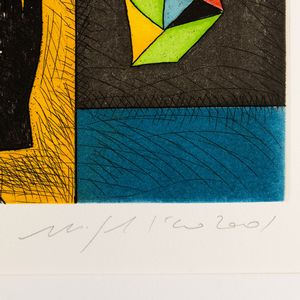 Mimmo Paladino : Matematica  - Asta Selected Prints - Associazione Nazionale - Case d'Asta italiane