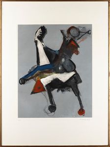 Marino Marini : Marino from Shakespeare I (tav. II)  - Asta Selected Prints - Associazione Nazionale - Case d'Asta italiane