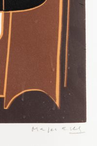 Alberto Magnelli : La passeggiata  - Asta Selected Prints - Associazione Nazionale - Case d'Asta italiane