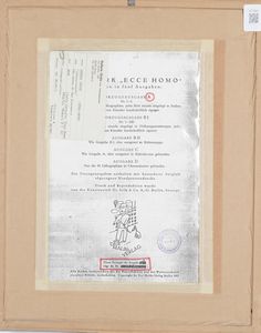 George Grosz : Johannisnacht (dalla cartella Ecce Homo)  - Asta Selected Prints - Associazione Nazionale - Case d'Asta italiane