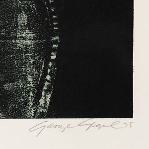 George Segal : Girl in Solferino Shirt  - Asta Selected Prints - Associazione Nazionale - Case d'Asta italiane