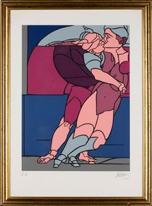 Valerio Adami : Senza titolo  - Asta Selected Prints - Associazione Nazionale - Case d'Asta italiane