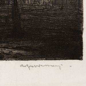 Roberto Marcello Baldessari : Campanile  - Asta Selected Prints - Associazione Nazionale - Case d'Asta italiane