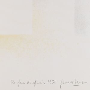 Grazia Varisco : Recupero di spazio  - Asta Selected Prints - Associazione Nazionale - Case d'Asta italiane