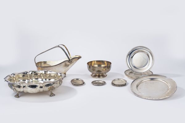 Lotto di diciotto oggetti  - Asta Argenti del XX Secolo - Associazione Nazionale - Case d'Asta italiane