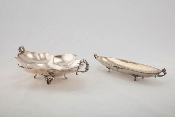 Centrotavola e portagrissini  - Asta Argenti del XX Secolo - Associazione Nazionale - Case d'Asta italiane